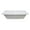 White, variant on Aqua Eden XVTPN593017C 59-Inch Acrylic Rectangular Drop-In Tub with Center Drain Hole, White