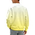thumbnail image 3 of Afdoent Sweatshirts for Men Gradient Pullover Crewneck Long Sleeve Sweatshirt for Modern Streetwear Comfy, 3 of 5
