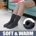 thumbnail image 3 of Mygeromon Womens Fuzzy Socks Cozy Super Soft Fluffy Slipper Socks for Warm Winter (5 Pairs ), 3 of 6