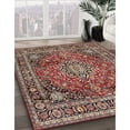 thumbnail image 2 of Ahgly Company Indoor Rectangle Traditional Camel Brown Medallion Area Rugs, 2' x 5', 2 of 6