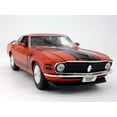 thumbnail image 2 of Welly ford Mustang Boss 302 1970 Model Car, Diecast Red, 2 of 2