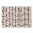 thumbnail image 1 of Coral Cutting Board, Hand Painted Braids Vertical Pattern Bohemian Hipster Fashion Chevron Art, Decorative Tempered Glass Cutting and Serving Board, Small Size, Coral White, by Ambesonne, 1 of 1