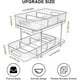 thumbnail image 5 of Organizador de gabinete de baño Laklulu, organizadores y almacenamiento debajo del fregadero transparentes extraíbles de 2 niveles, organizador de medicamentos y despensa de cocina multiusos,, 5 of 7