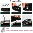 thumbnail image 5 of Guitar Strap Locks Buttons 10pcs/security Strap Locks Metal Quick Release Security Straplocks-silver Sx, 5 of 5