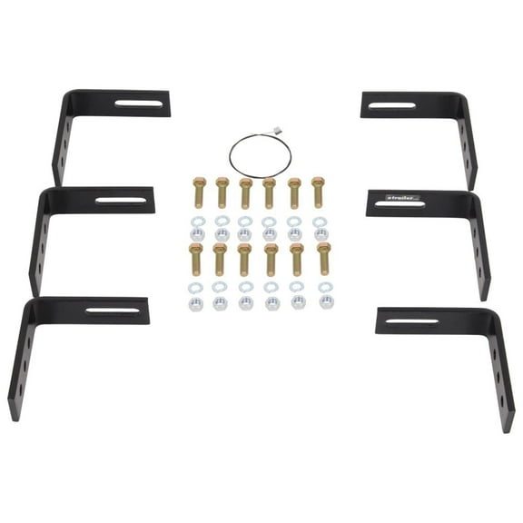 Demco 8553013 Hijacker SL-Series Frame Mounting Bracket Kit for Dodge Ram 3500 '13-'18 (No Rear Air Suspension)