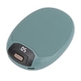 thumbnail image 4 of Calentador de manos recargable lindo portátil 3 niveles pantalla LCD carga rápida USB calentador de manos eléctrico banco de energía verde, 4 of 12