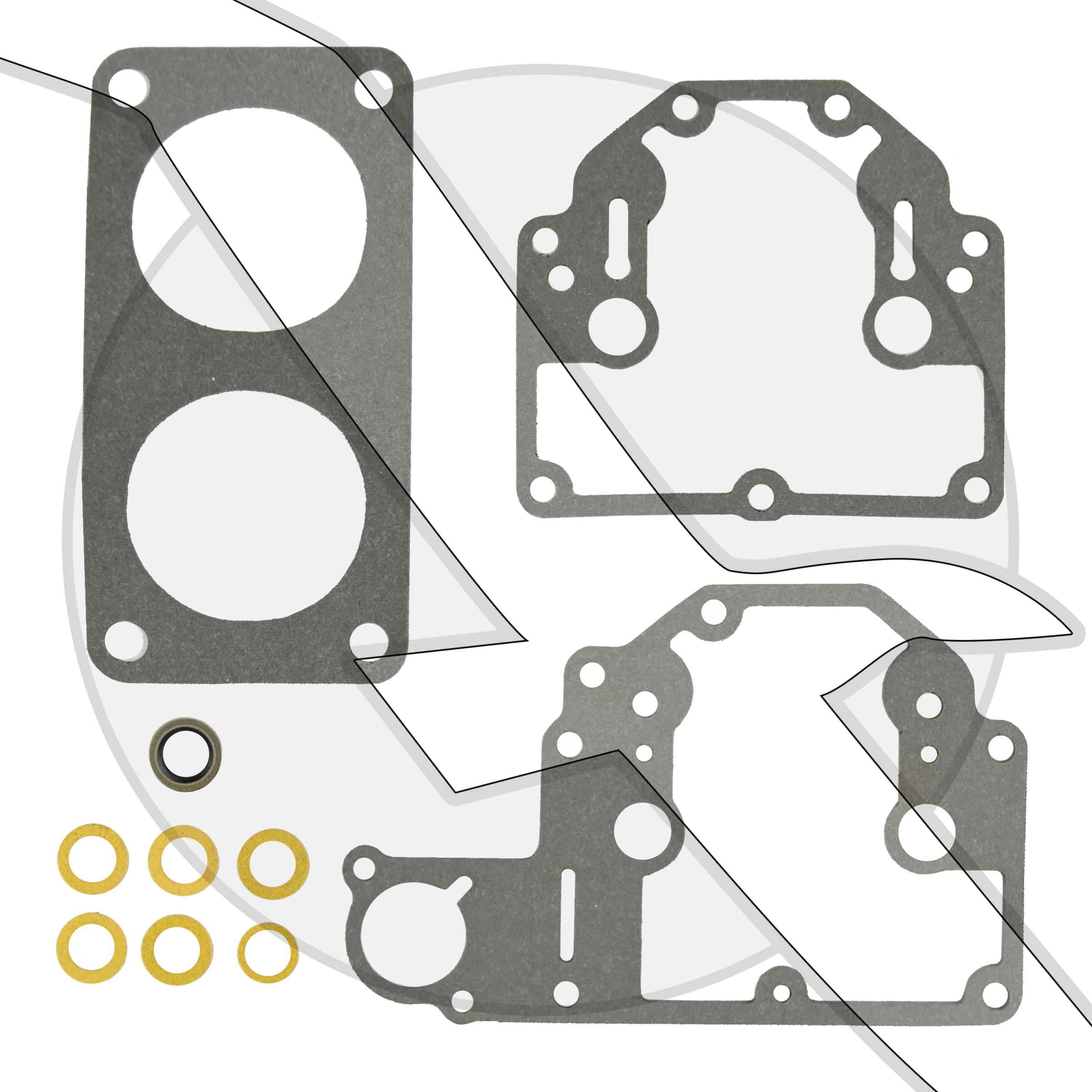 Carburetor Repair Kit Rebuilt Gasket Set for Mercury Outboard Carb