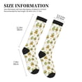 thumbnail image 2 of Lsque Lovely Avocado Pattern Sport Compression Socks for Men & Women 15-20 mmHg Knee High Nurse Pregnant Running Medical and Travel Athletic, 2 of 6