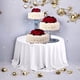 thumbnail image 2 of Juego de soporte acrílico para tartas de boda de 3 niveles, soporte para tartas de varios niveles, soporte de exhibición de mesa de postre, bandeja escalonada para tartas para fiestas, soporte, 2 of 8