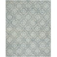 thumbnail image 2 of SAFAVIEH Abstract Drew Abstract Wool Area Rug, Blue/Gray, 9' x 12', 2 of 8