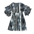 thumbnail image 2 of Bar Iii Womens Ruffled Sleeve Wrap Dress, 2 of 2