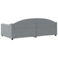 thumbnail image 3 of vidaXL Day Bed Light Grey 100x190 cm Fabric, 3 of 5