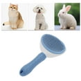 thumbnail image 6 of Unique Bargains 1 Pc Durable Flower Shape Pet Grooming Brush for Pet 7.87"x4.13"x1.97" Blue, 6 of 6