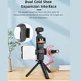 thumbnail image 4 of Camera Extender Frame, Camera Extension Adapter Dual Cold Shoe Mount Durable Compact  for Action Camera, 4 of 7