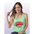 thumbnail image 2 of Impossible Until Done Racerback Tank Women -Image by Shutterstock, Female x-Small, 2 of 4