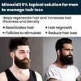 thumbnail image 2 of Hair Regrowth 5% Extra Strength Topical Hair Loss For Men Solution, 2 of 3