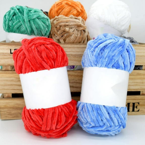 BZIPZ Yarn Savings Crochet Yarn for Colorful Craft Big Thick Chunky Yarns Perfect for Chunky Sweaters, Blankets, Amigurumi