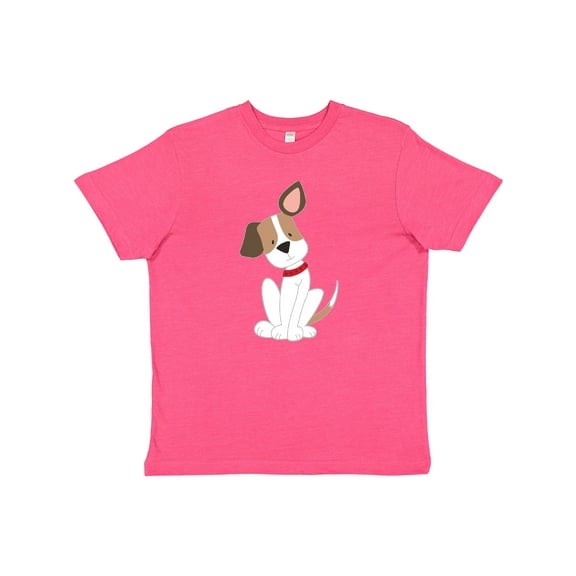 Inktastic Dog with Ear Up Youth T-Shirt