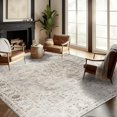 thumbnail image 2 of ReaLife Rugs Machine Washable Area Rug - Living Room Bedroom Bathroom Kitchen Entryway Office - Padded Low Pile Stain Resistant Premium - Boho Farmho, 2 of 12
