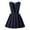 Blue, variant on Girls Dresses For School Casual Wear Toddler Kids Pinafore Pleated Skirt With Adjustable Straps Comfortable Everyday Outfit Little Girl Floral Dress 2-3 Years