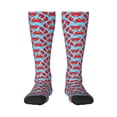 thumbnail image 2 of Lsque Cartoon Crabs Printed Crew Socks Men's Women's LightWeight Thin Casual Calf Socks ,Knee High Socks,Cotton Socks, 2 of 9