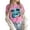 04-Pink, variant on Tshirts Shirts for Women Graphic Hawaiian Short Sleeve mit Print Print Oversize Breathable Stretch Round Neck Baggy Womens Summer Tops Pink Size S