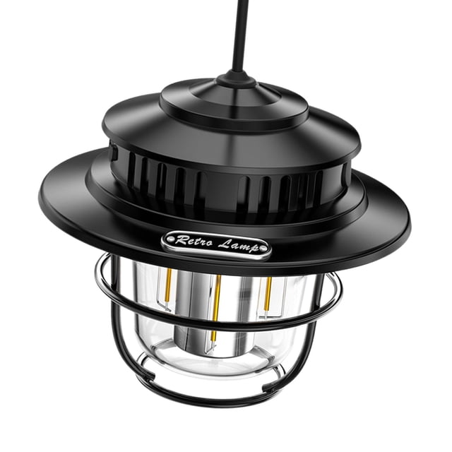 koolsoo Camping Lantern Camping Light Multipurpose Easy Using Device Supplies Equipment Flashlight Lightweight Outdoor Lamp for Tent Stlye D