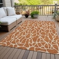 thumbnail image 6 of Addison Rugs Chantille Indoor/Outdoor Transitional Geometric Paprika Washable Rectangle Rug, 3' x 5', 6 of 6