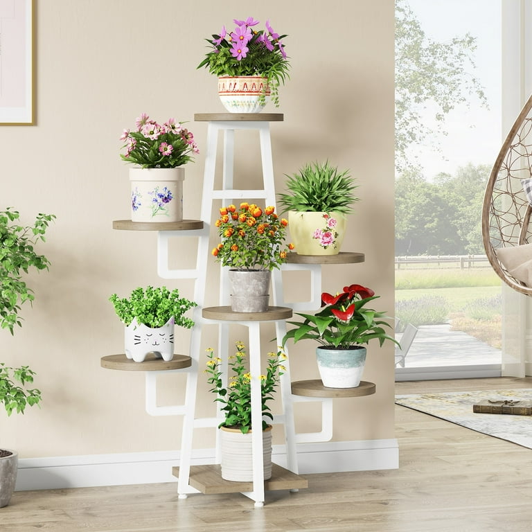 Tier Plant Stand Indoor, Tall Plant Shelf for Multiple Plants