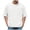 White, variant on Zshosam Heavyweight T Shirts for Men Men's Big and Tall Short Sleeve Heavyweight Crew Neck Size XXXXL,(Black XXXXL)