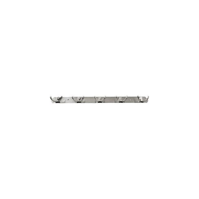 Coat Rack Hook Stainless Steel Wall Mounted – Brushed Nickel & Chrome Plate – 3, 4, 5 Hooks on Plate