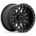 thumbnail image 2 of KMC Powersports Aluminum Rim KS235 GRENADE BEADLOCK 14X7in Satin Black Finish, KS23547040738, 2 of 5
