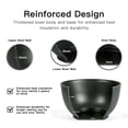 thumbnail image 4 of Greentainer 50oz Large Cereal Bowl Set of 4, BPA-Free Plastic Bowls for Salad, Soup & Pasta, Microwave & Dishwasher Safe, 4 of 8