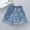 Pink, variant on Liyamei Girls Embroidered Denim Shorts with Elastic Waist for Summer Size 2-8,Blue