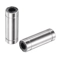 thumbnail image 6 of LM6LUU Linear Ball Bearings 6mm x 12mm x 35mm Nickel Plated for CNC 3D Printer 2pcs, 6 of 6