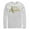 White, variant on Men's Aladdin Script Logo  Long Sleeve Shirt White Small