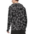 thumbnail image 4 of WTOBBY Men's Long Sleeve Camouflage Hoodie with SPF/UV Protection, Sun Protective Shirt for Daily Use, Quick-Dry and Breathable Design for Comfort ,Black L, 4 of 4