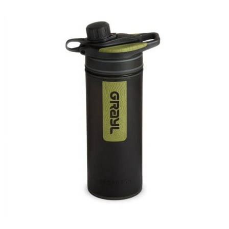 Grayl GeoPress Purifier Bottle, Black Camo, 24 oz,