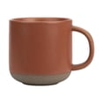 thumbnail image 3 of Taza de café de cerámica, taza de leche, taza para bebidas para adultos y niños, taza de café de con asa para bebidas frías o calientes, Naranja, 3 of 8