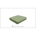 thumbnail image 2 of TK Classics Coussin Dossier Haut de 6 Po pour Pouf en Coriandre, 2 of 3