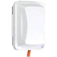 thumbnail image 1 of Cubierta impermeable para tomacorriente TayMac MM410W, 7 cm, blanca, 1 of 7