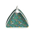 thumbnail image 3 of Lsque Jungle Animals Printed Long Tissue Box Cover Holder, Facial Paper Organizer Dispenser,Triangle with Bottom Belt, PVC Leather Decorative Organizer, 3 of 9