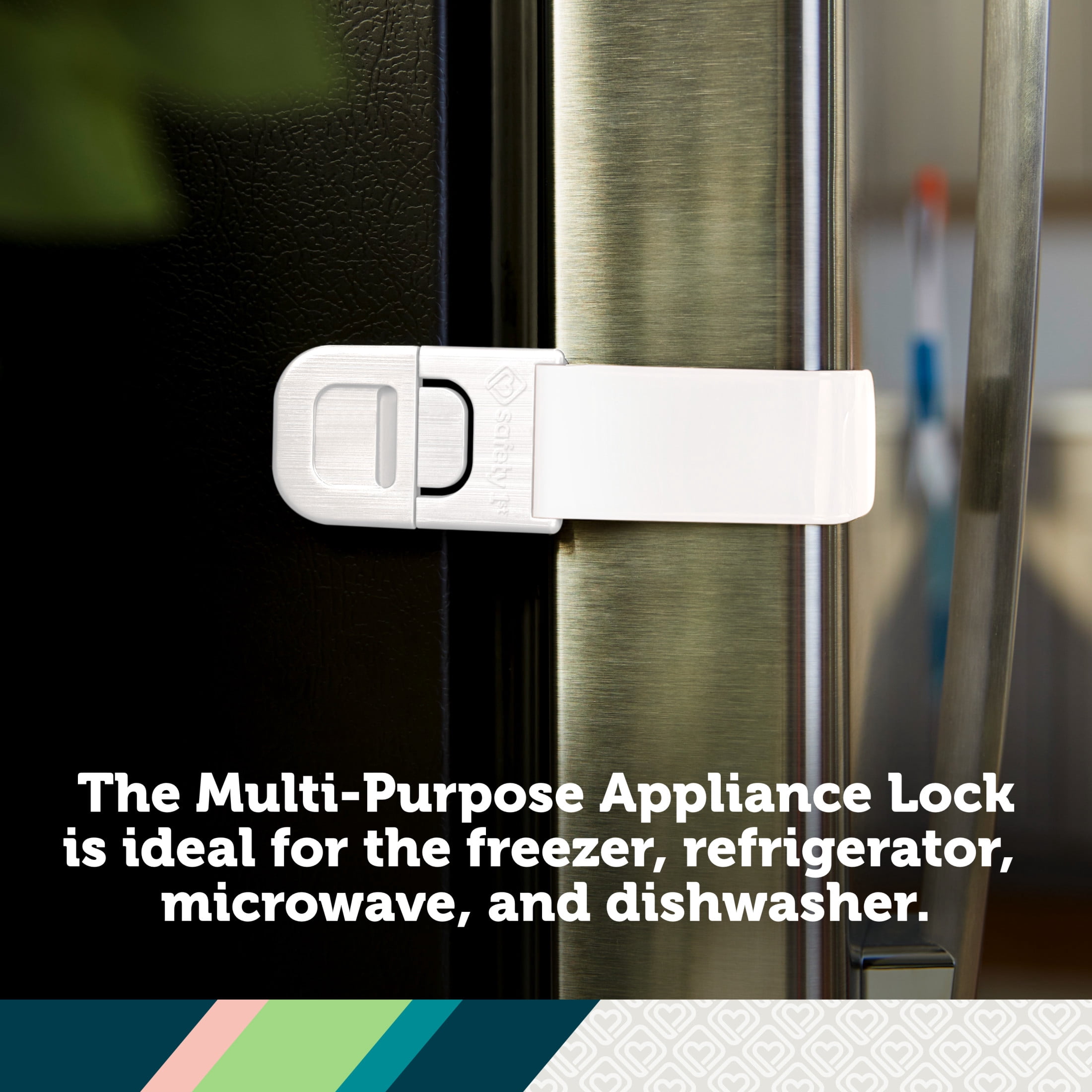 Safety 1st Multi-Purpose Appliance Lock (2pk), White