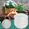 thumbnail image 6 of 10× Transparent Plastic Round Plant Flower Pot Base Saucer Plate Tray Garden, 6 of 9