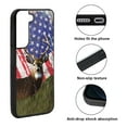 thumbnail image 2 of WIRESTER Shockproof Soft Rubber Cover Case for Samsung Galaxy S22 6.1" 2022, Vintage American USA Flag Deer, 2 of 5