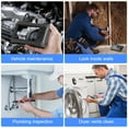 thumbnail image 6 of 4.3 Inch HD 1080P Screen Industrial Endoscope with 8mm Camera Automotive Inspection Camera for Pipe and Engine Inspection No Video Recording Feature Durable and Portable Design, 6 of 9