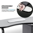 thumbnail image 3 of BarberPub Makeup Vanity Desk with Wheel, Nail Desk with Storage Drawer, 3 of 7