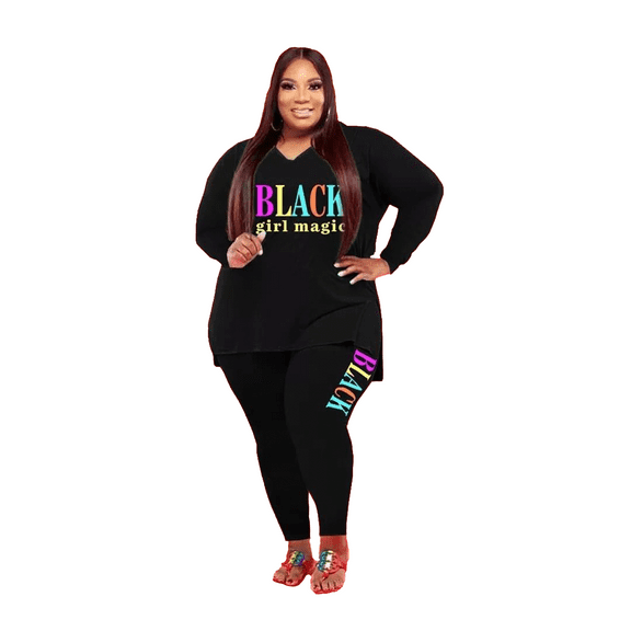 Black Girl Magic Legging Set