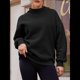 thumbnail image 5 of Sudaderas de Gran Tamaño para Mujer, Jersey de Cuello Alto, Sudaderas con Capucha de Larga, Tops, Conjuntos de Moda de Otoño, Ropa. Negro L, 5 of 8