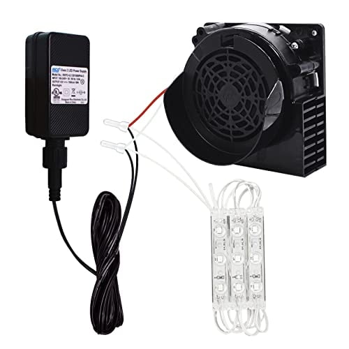Soplador de aire de repuesto DONGERMAER 1A con adaptador de 1,5 A para inflables